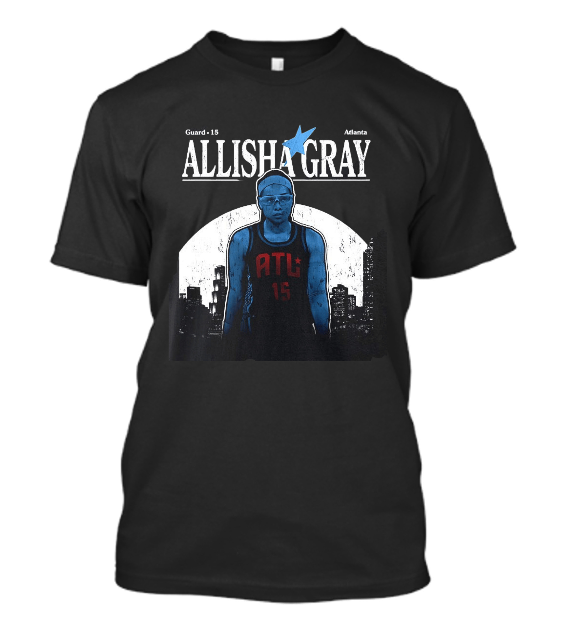 Guard 15 Allisha Gray ATL Atlanta T-Shirt