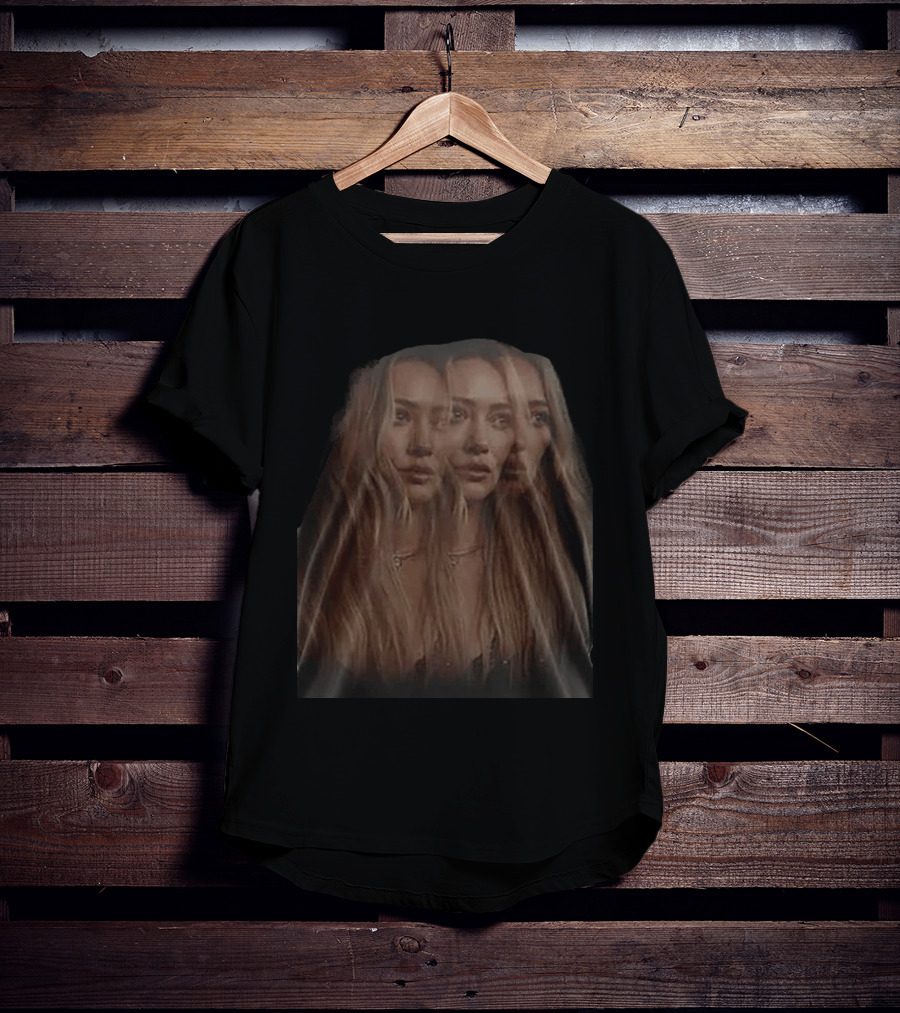 Hilary Duff The Lucky Me Tour 2026 Trippy Multi Exposure Effect T-Shirt