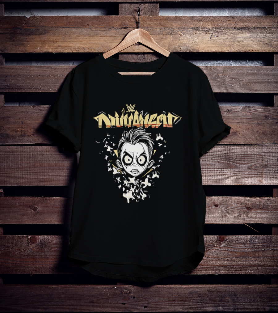 Danhausen WWE Superstars Cartoon Head With Crown T-Shirt