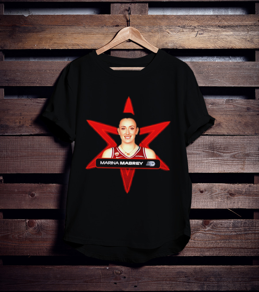Marina Mabrey Toronto Tempo WNBA All Star 2026 Red Star T-Shirt