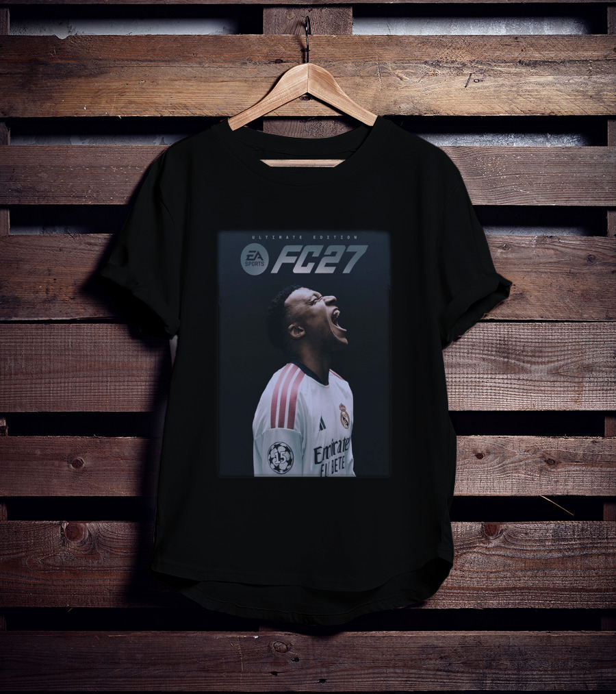 EA Sports FC 27 Ultimate Edition Kylian Mbappé Real Madrid Fútbol Club 2023 T-Shirt
