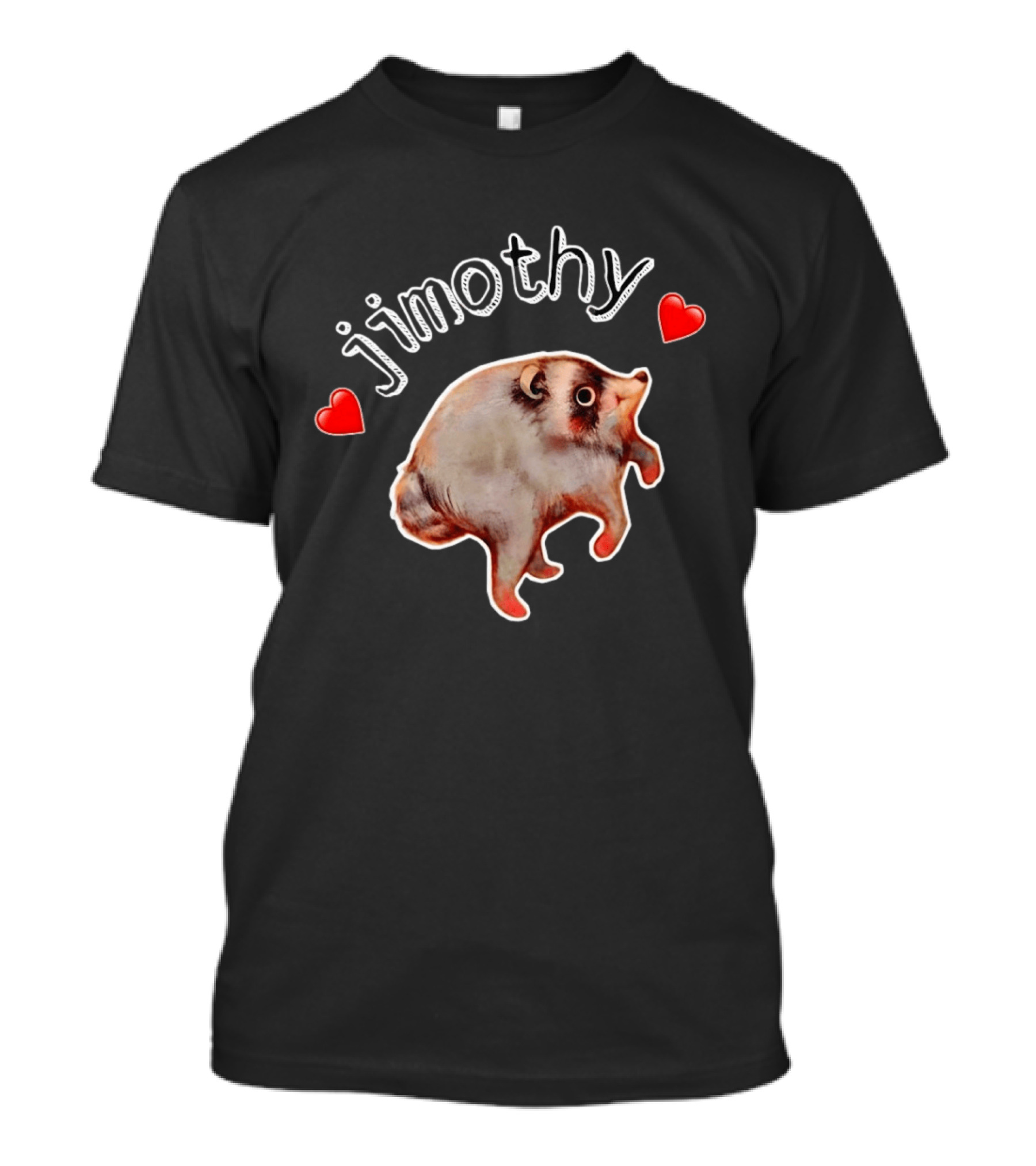 Jimothy Raccoon Hearts Seattle Trash Panda T-Shirt
