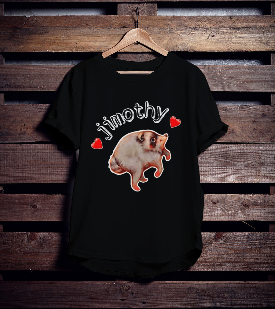 Jimothy Raccoon Hearts Seattle Trash Panda T-Shirt