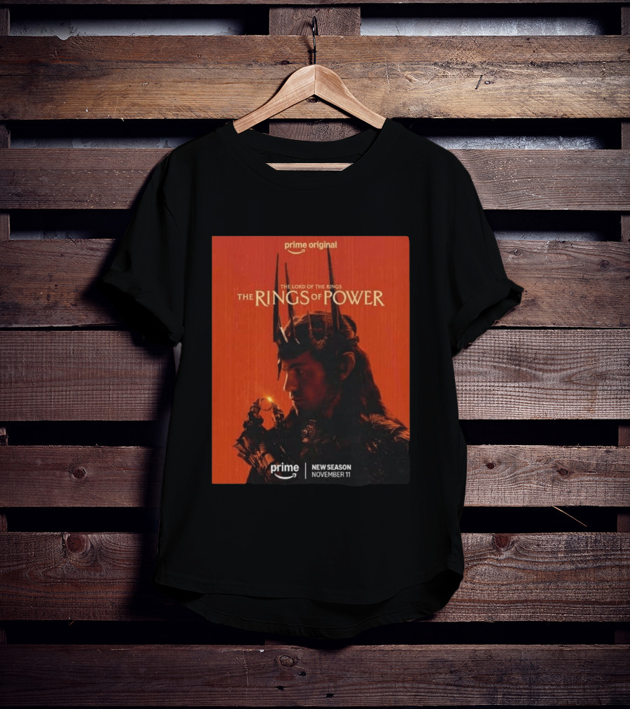 Prime Original The Lord Of The Rings The Rings Of Power New Season November 11 T-Shirt