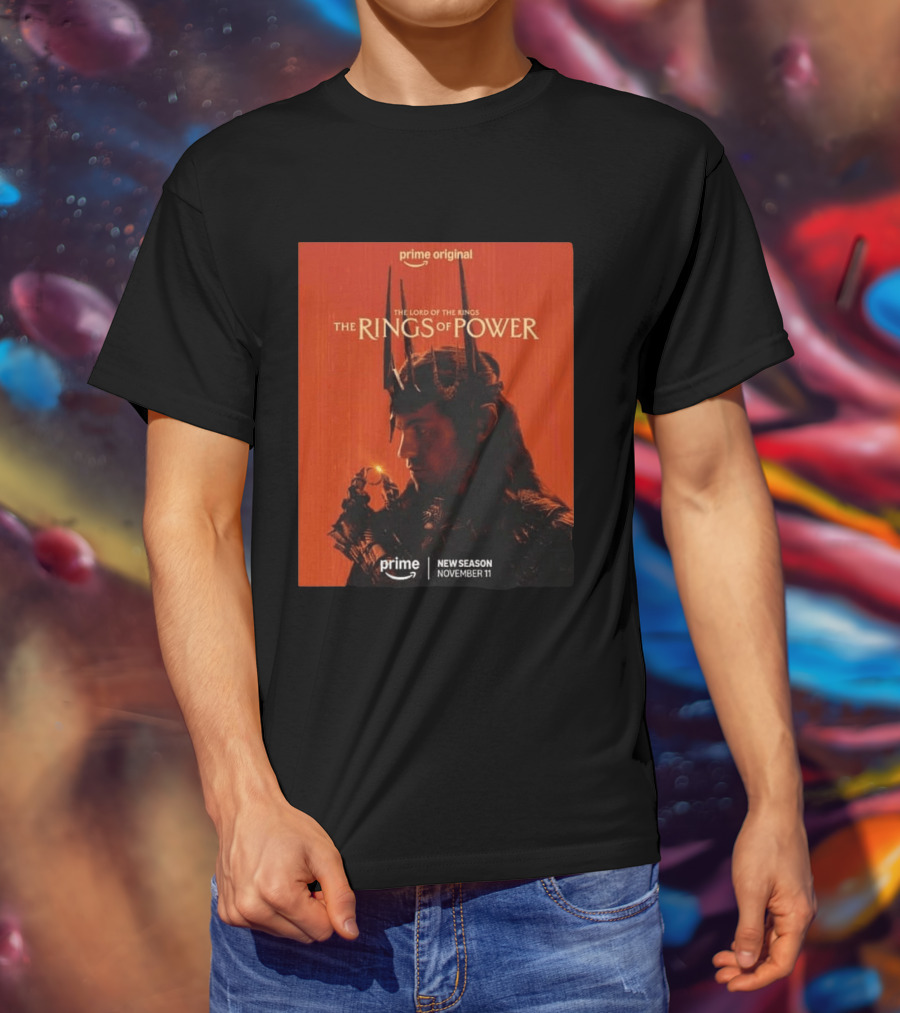 Prime Original The Lord Of The Rings The Rings Of Power New Season November 11 T-Shirt