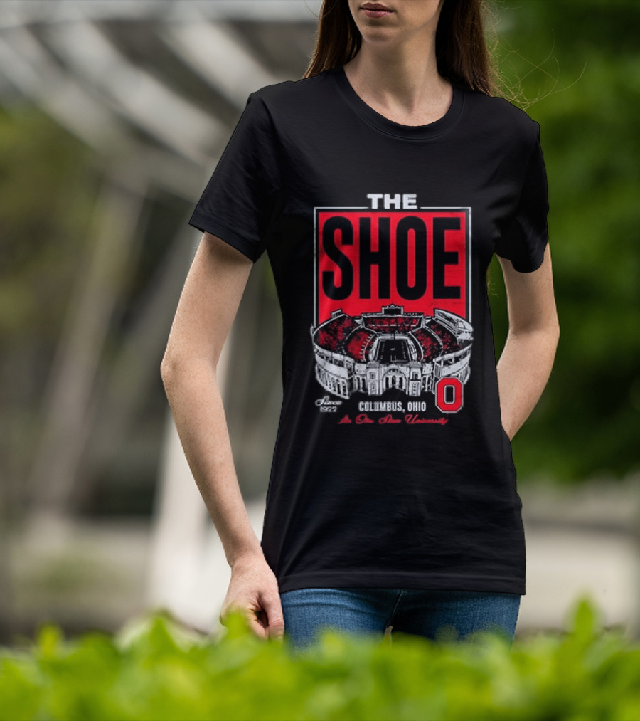 The Shoe Ohio Stadium Columbus Ohio Est 1922 The Ohio State University T-Shirt