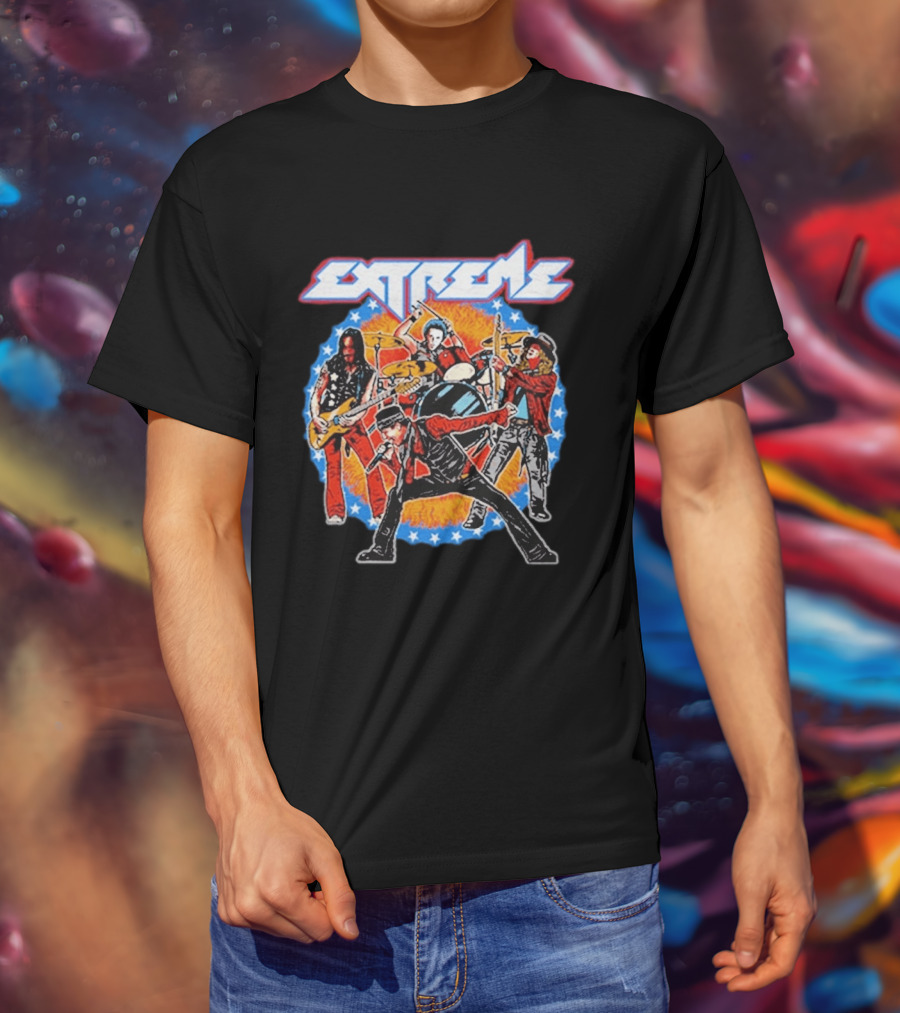 Extreme Band With 2026 World Tour Tin Man T-Shirt