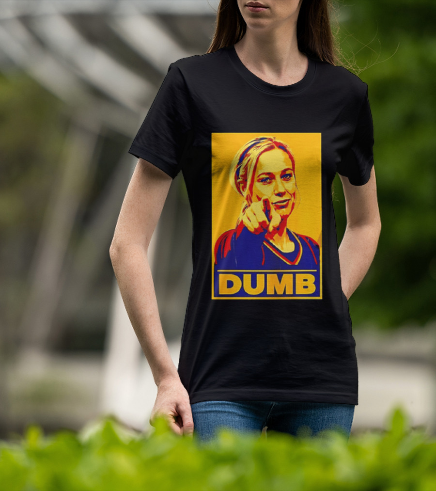 Sophia Cunningham Dumb Woman Pointing Her Finger T-Shirt