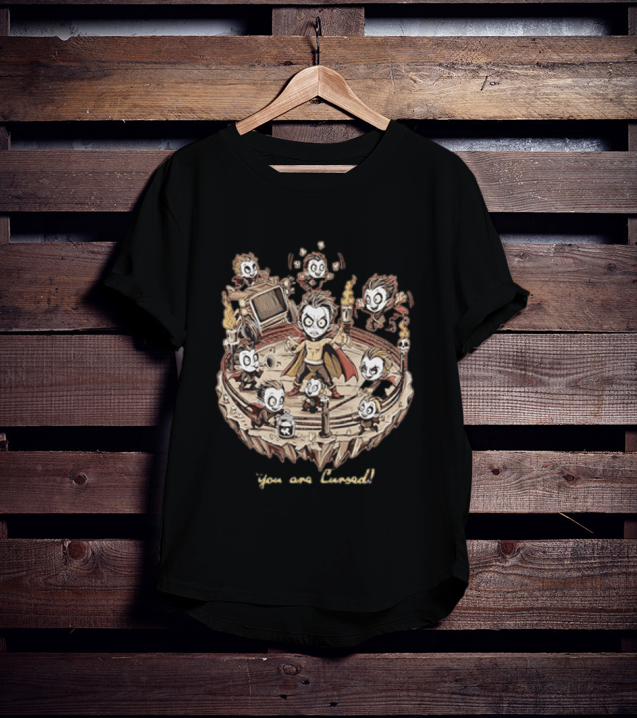 Vampire Ring Leader Performers You Are Cursed Ensemble With Miniature Creatures T-Shirt