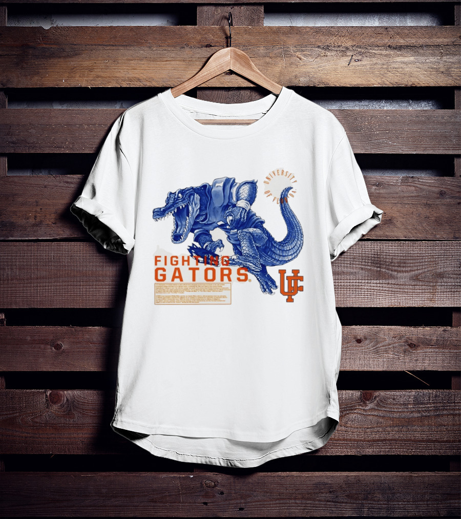 University Of Florida Fighting Gators History Of The Gator T-Shirt