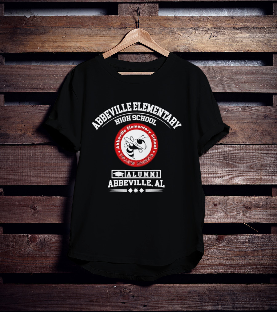 Abbeville Elementary High School Yellow Jackets Alumni Abbeville AL T-Shirt