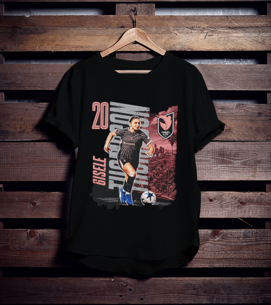 20 Gisele Thompson Angel City FC Soccer Skyline T-Shirt