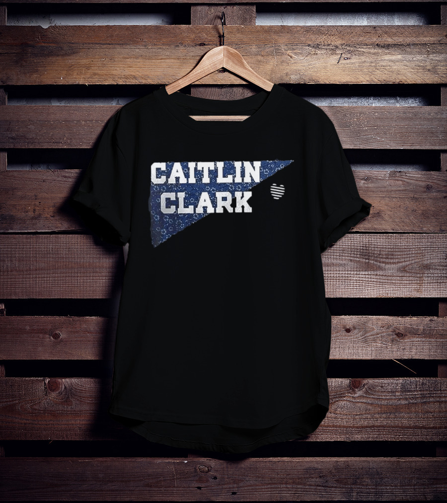 Indiana Fever Caitlin Clark Number 22 Limited Edition Football Caitlin Clark Text Heart T-Shirt