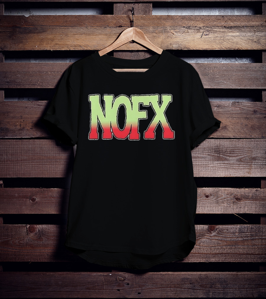 NOFX Ribbed Tour 1991 Vintage Style Nostalgic Punk Band Merch T-Shirt
