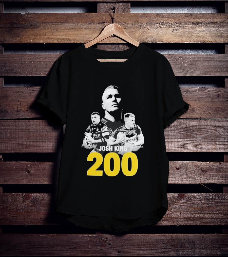 Josh King 200 Rugby Milestone T-Shirt