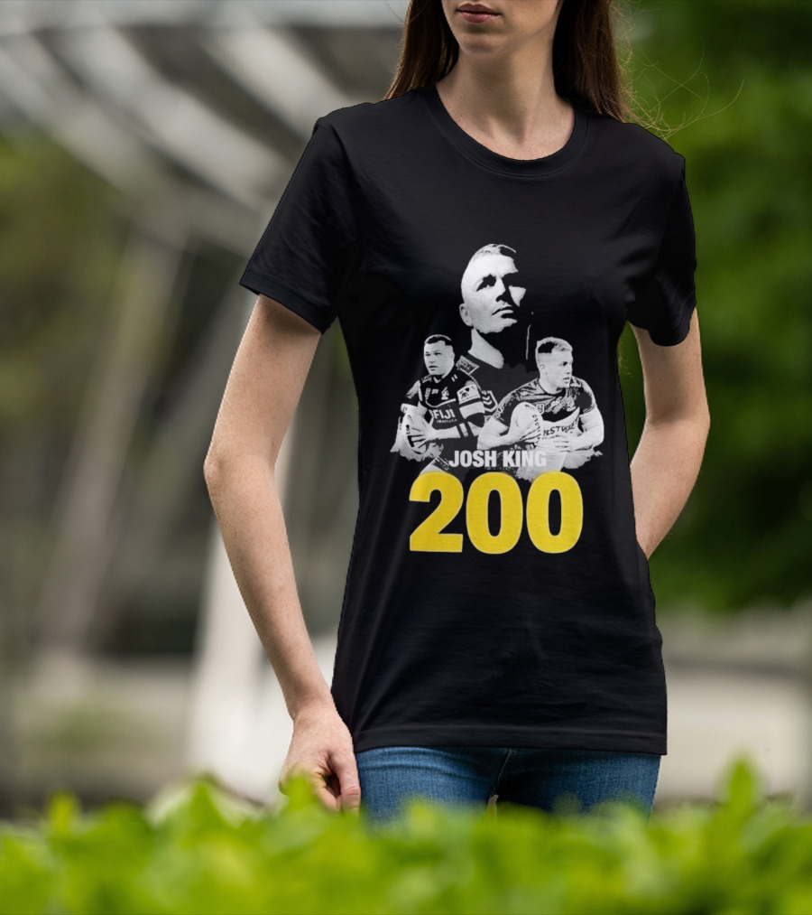 Josh King 200 Rugby Milestone T-Shirt