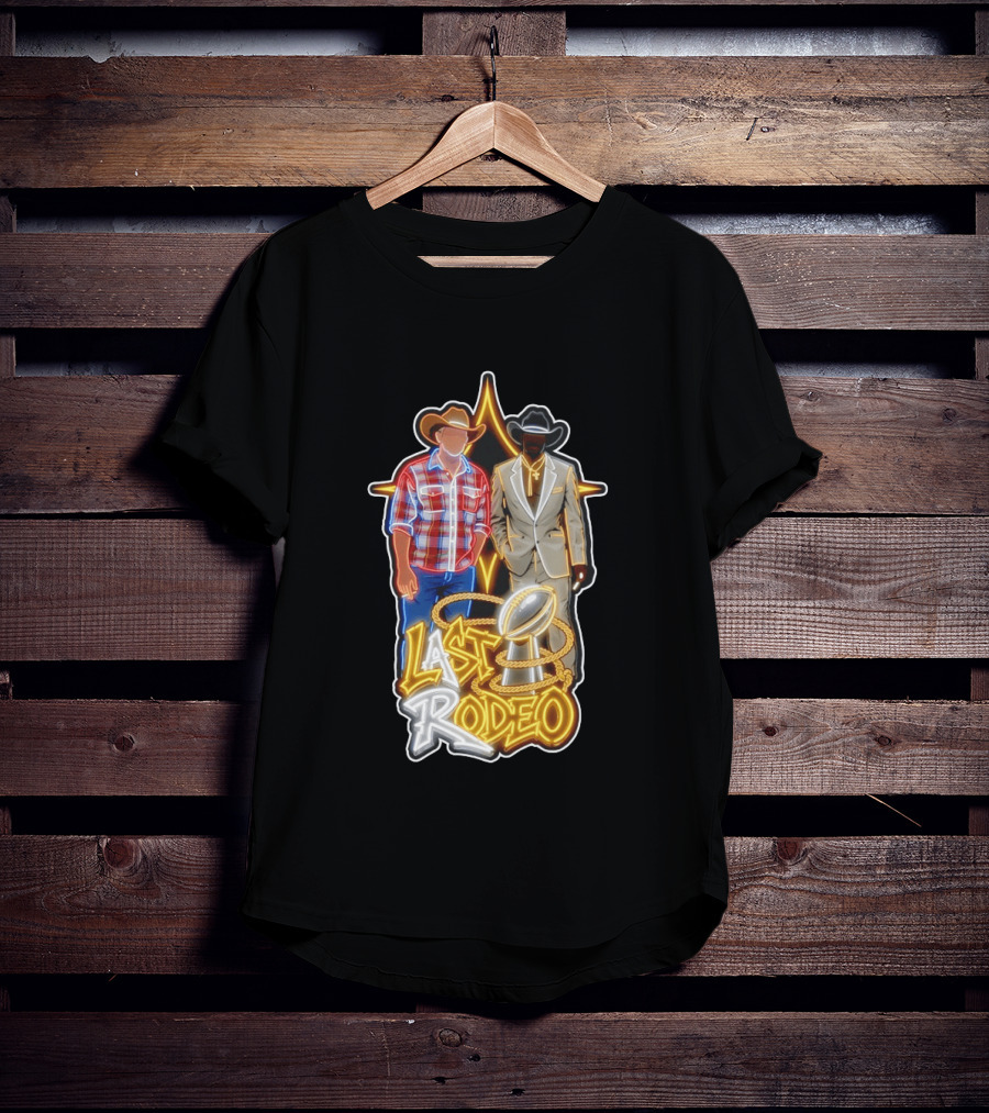 Last Rodeo Pittsburgh Steelers Football Trophy 2026 T-Shirt