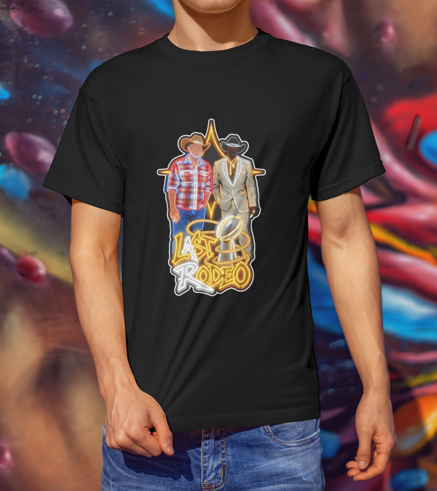 Last Rodeo Pittsburgh Steelers Football Trophy 2026 T-Shirt