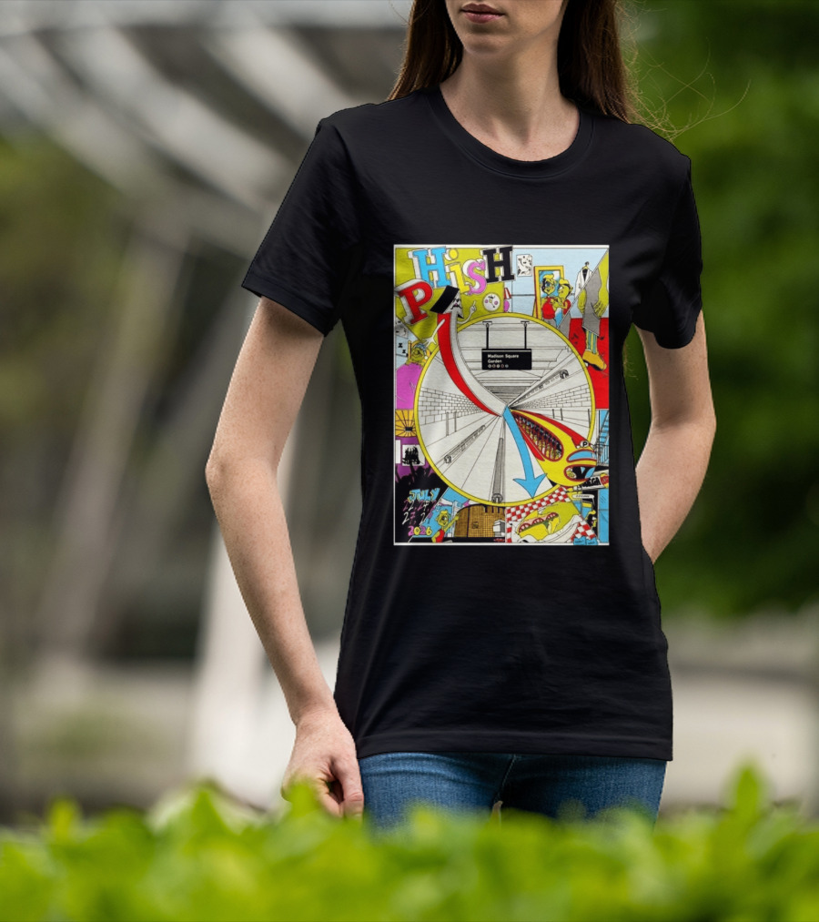 Phish Madison Square Garden NYC July 22 24 25 27 29 2026 T-Shirt