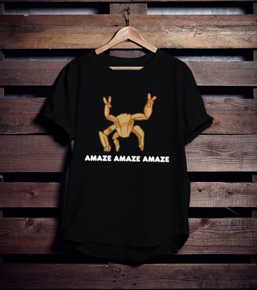 Amaze Amaze Amaze Rocky Alien Project Hail Mary Sci Fi Book T-Shirt