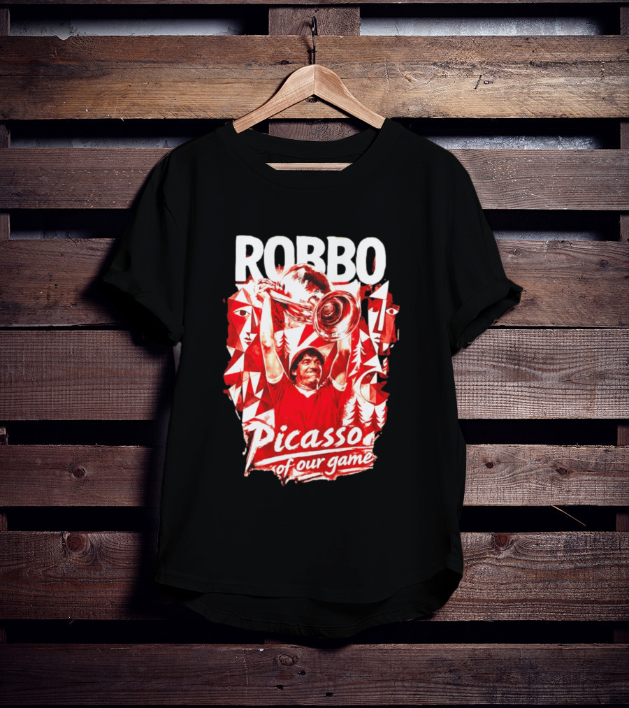 Robbo Picasso Of Our Game Nottm Forest Triumph Celebration T-Shirt