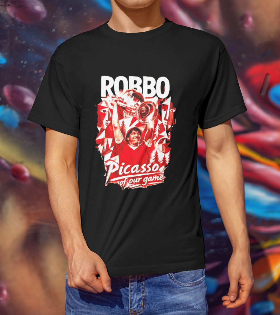 Robbo Picasso Of Our Game Nottm Forest Triumph Celebration T-Shirt