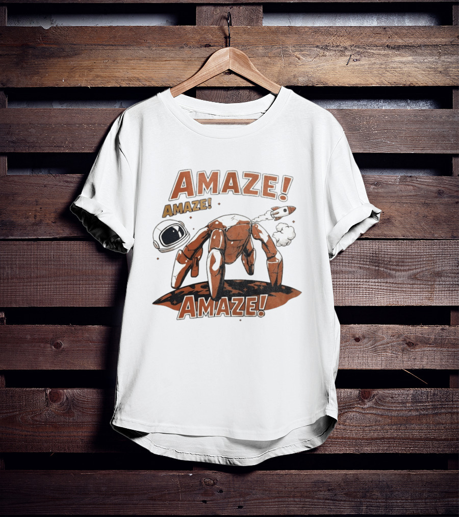 Amaze Rocket Sci Fi Alien Project Hail Mary Book Lover T-Shirt
