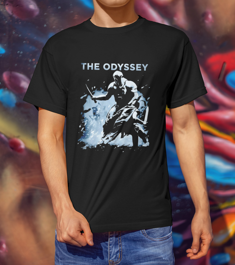 The Odyssey Spartan Warrior Battle Greek Mythology T-Shirt