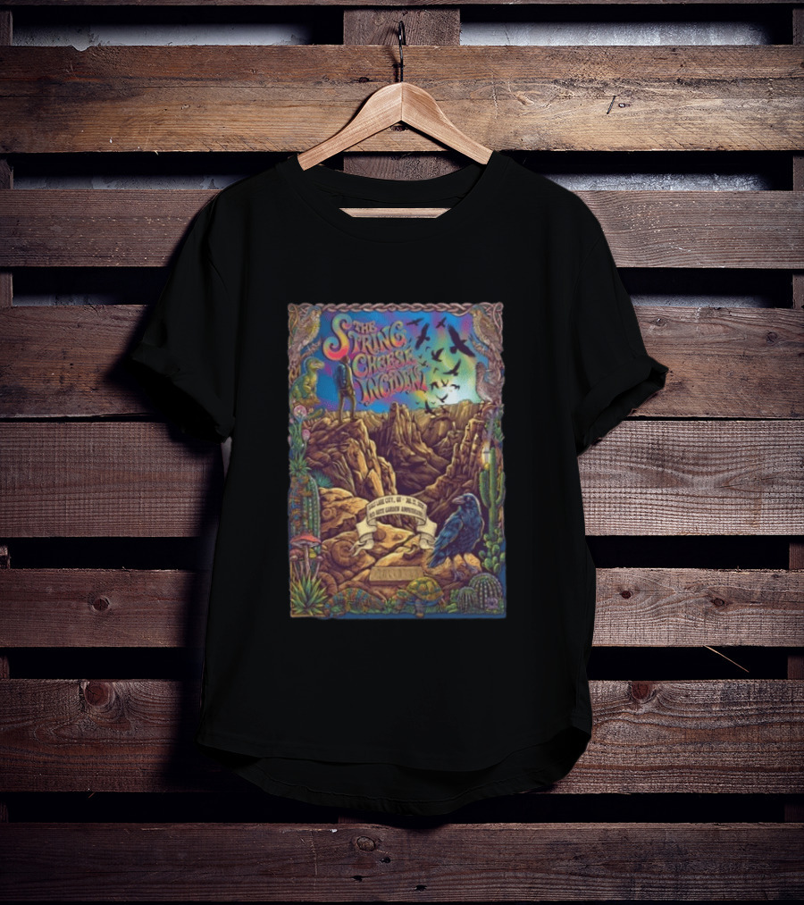 The String Cheese Incident Salt Lake City UT 7 22 2026 Red Butte Garden Amphitheatre T-Shirt