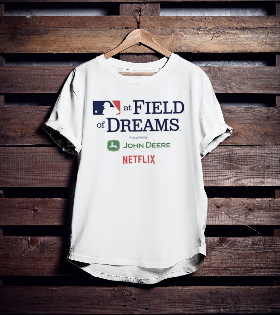 MLB At Field Of Dreams 2026 Presented By John Deere Netflix T-Shirt