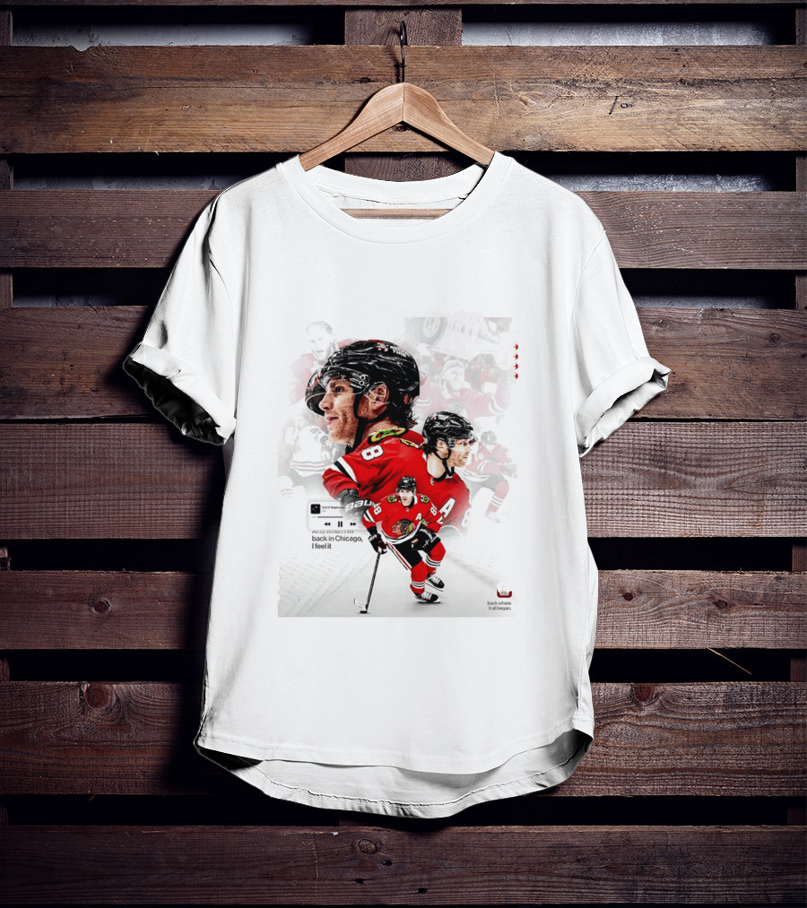 Patrick Kane Chicago Blackhawks Back Where It All Began End Of Beginning 88 T-Shirt