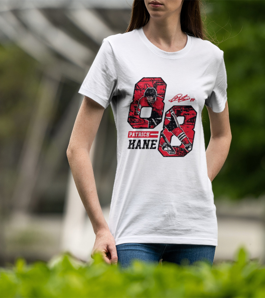 Patrick Kane Chicago Blackhawks 88 Comic Style Collaboration T-Shirt