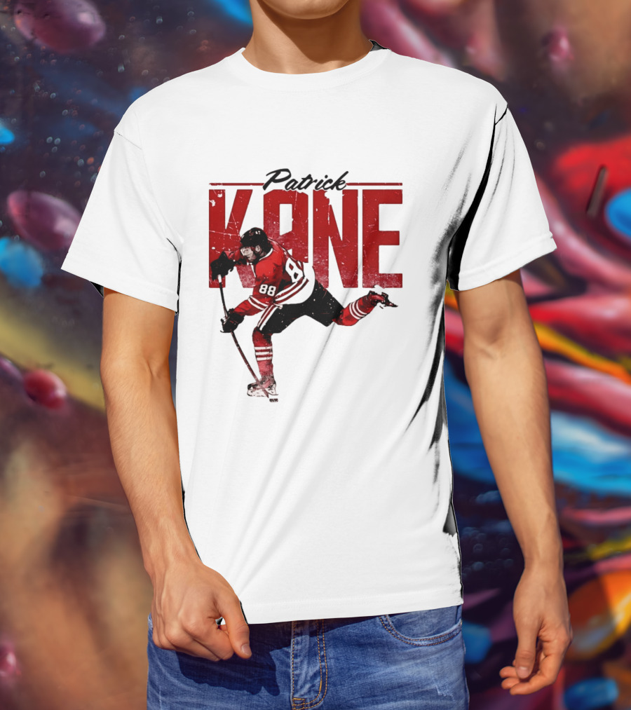 Patrick Kane 88 Chicago Blackhawks Hockey Player T-Shirt