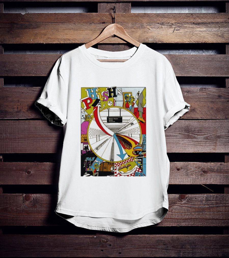 Phish Madison Square Garden New York July 2026 Five Nights Event T-Shirt