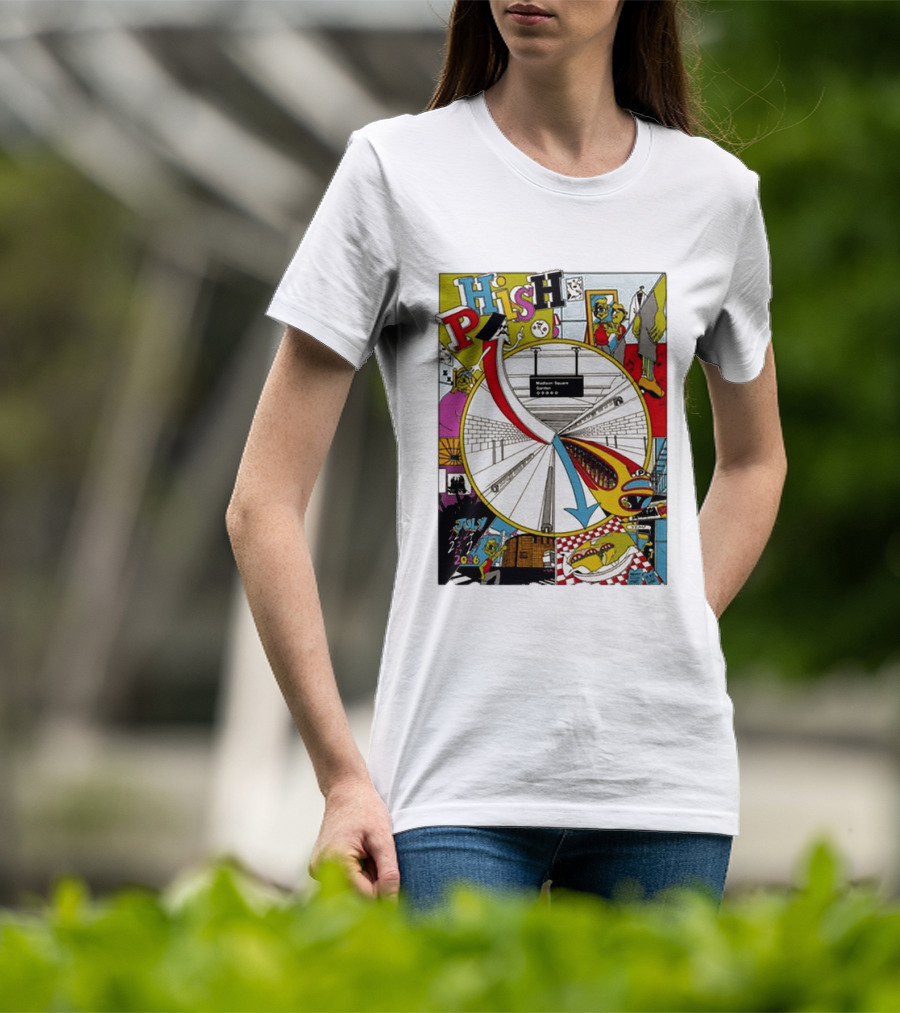 Phish Madison Square Garden New York July 2026 Five Nights Event T-Shirt