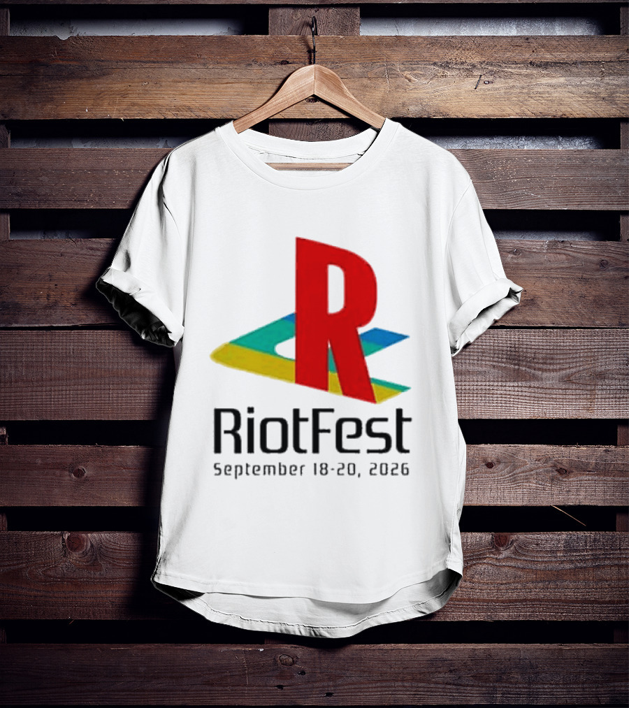 Riot Fest 2026 September 18 20 Colorful R T-Shirt