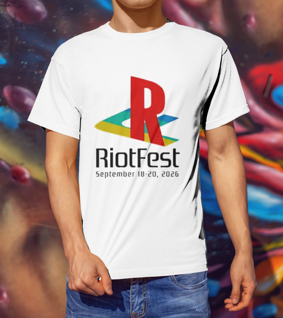 Riot Fest 2026 September 18 20 Colorful R T-Shirt
