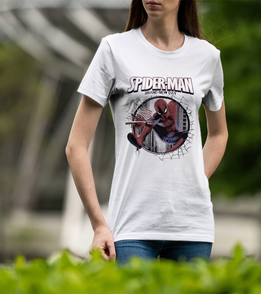 Spider Man Brand New Day Web Slinging T-Shirt