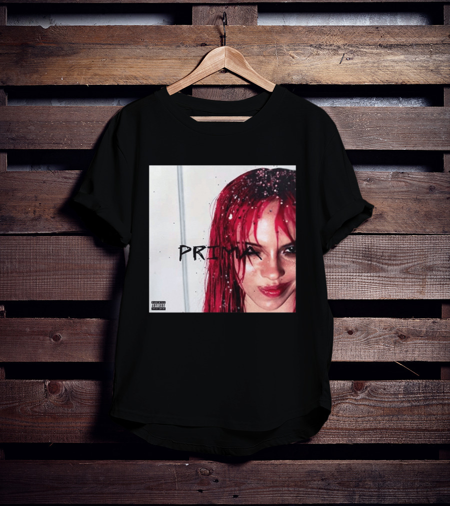 Adela Jergova Prima New Album Cover 2026 Pink Hair T-Shirt