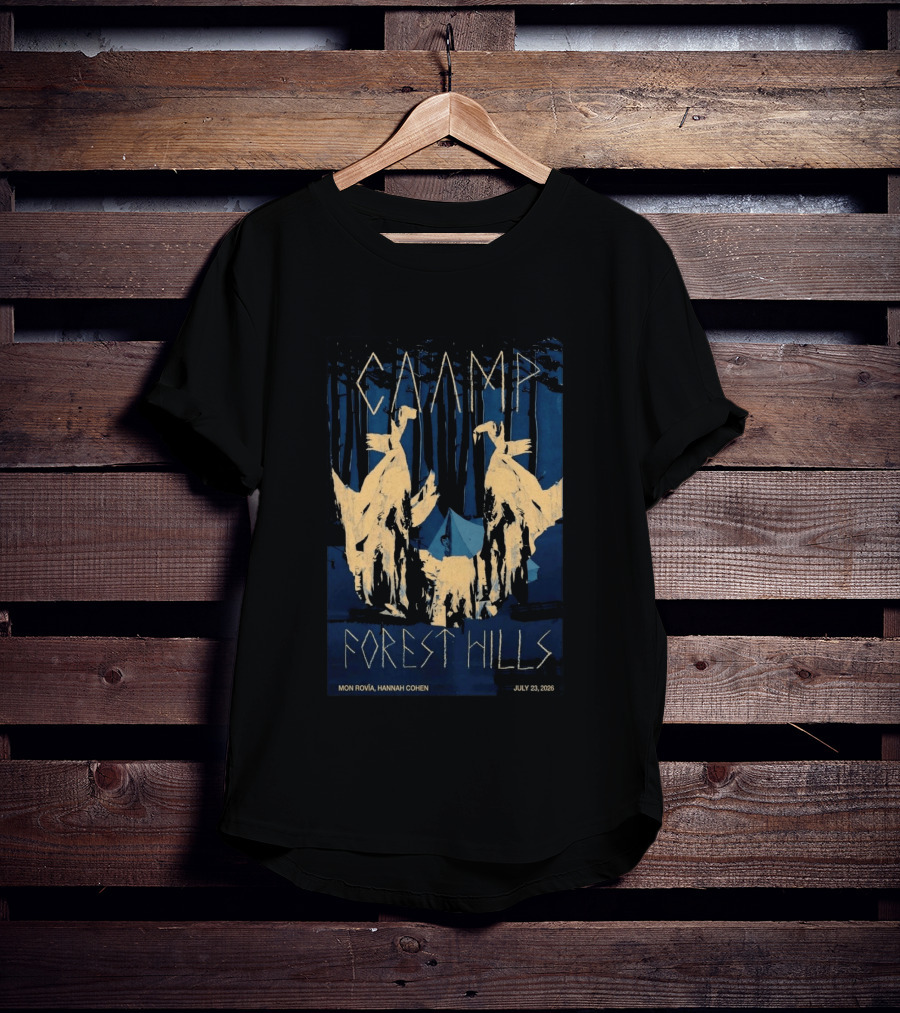 CAAMP Forest Hills Mon Rovia Hannah Cohen July 23 2026 T-Shirt