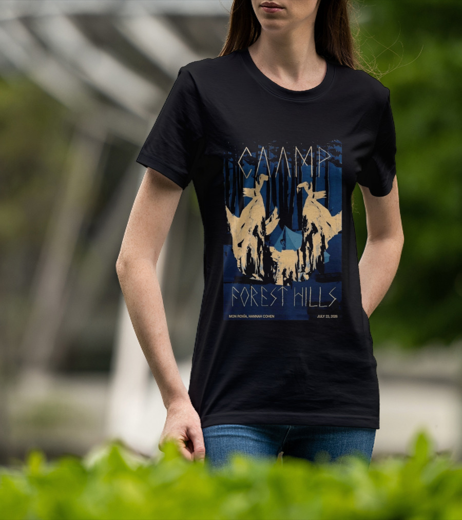 CAAMP Forest Hills Mon Rovia Hannah Cohen July 23 2026 T-Shirt
