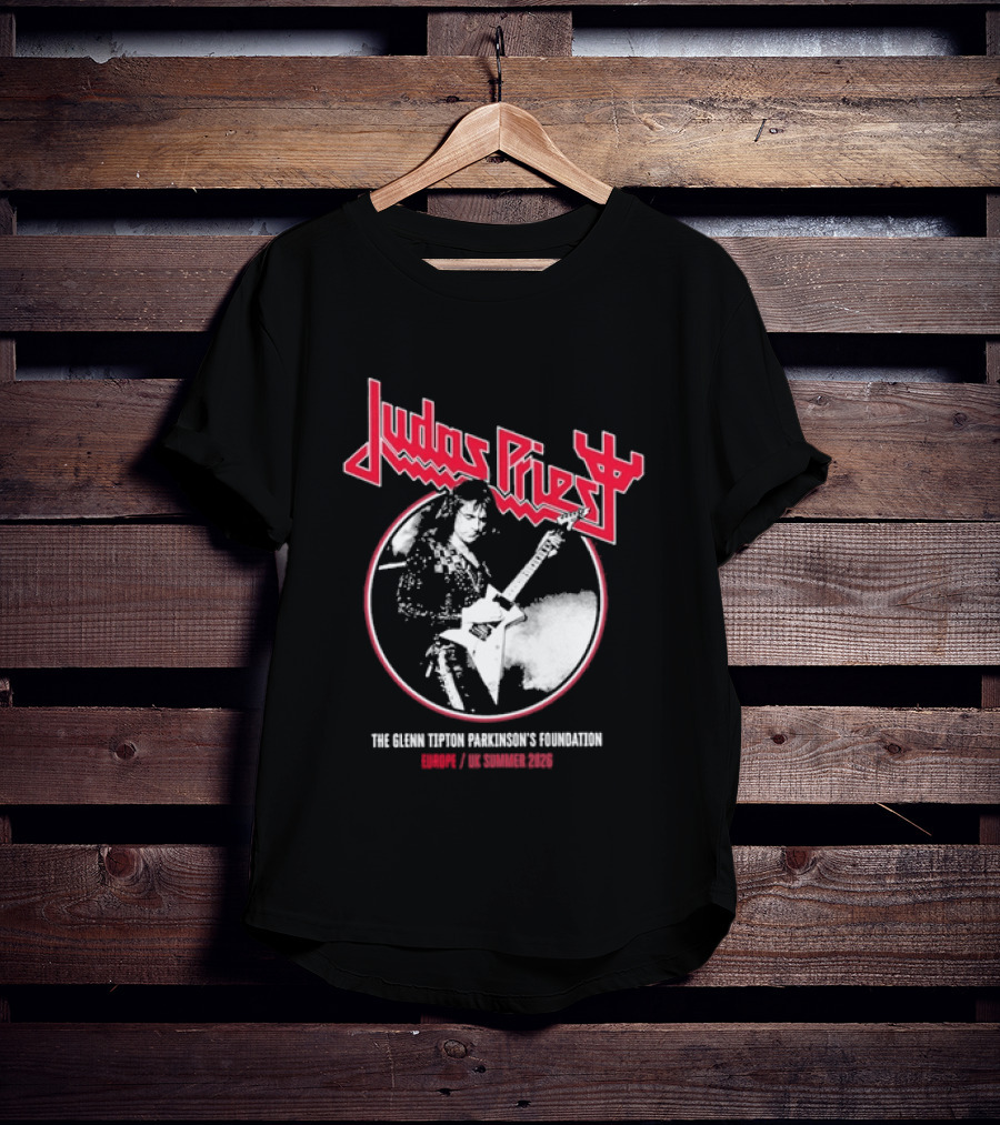 Judas Priest 2026 Faithkeepers European UK Summer Tour Glenn Tipton Foundation 2026 Events T-Shirt