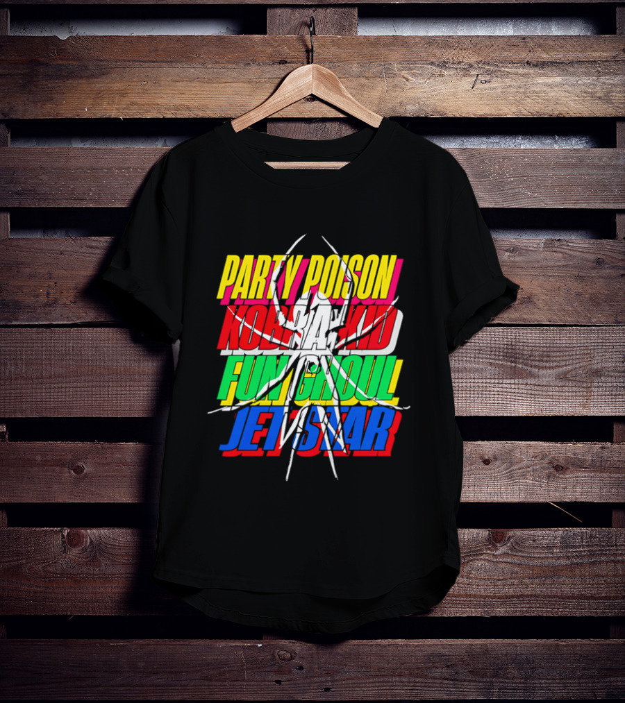 Party Poison Kobra Kid Fun Ghoul Jet Star My Chemical Romance The Fabulous Killjoys T-Shirt