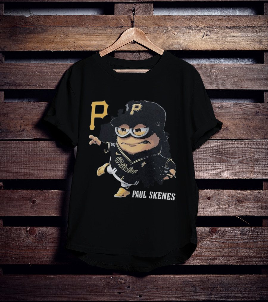 Pittsburgh Pirates Minion Paul Skenes T-Shirt
