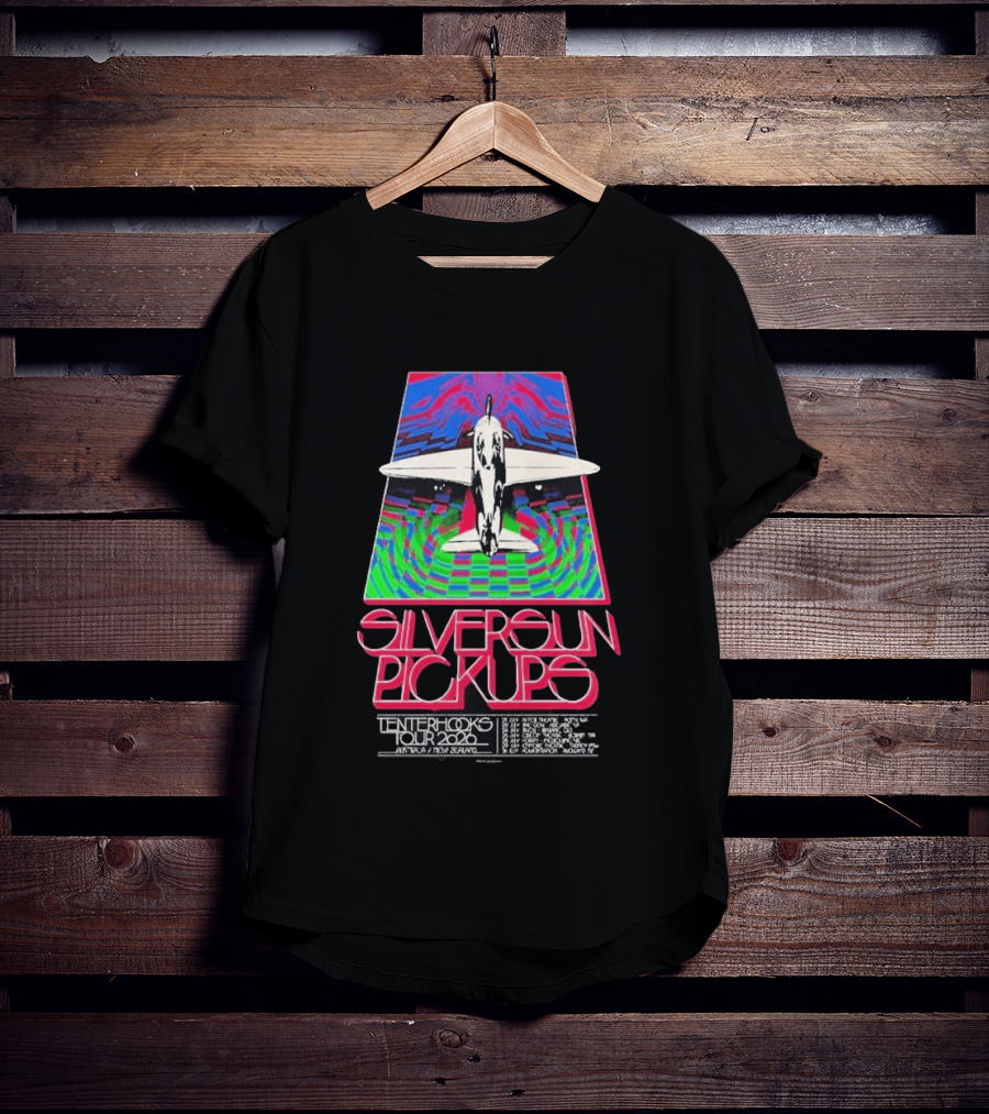 Silversun Pickups Tenterhooks Tour 2026 Australia New Zealand July Cities List T-Shirt