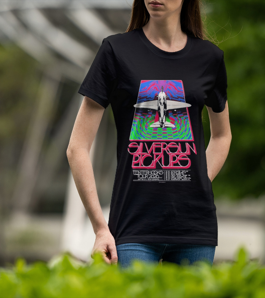 Silversun Pickups Tenterhooks Tour 2026 Australia New Zealand July Cities List T-Shirt