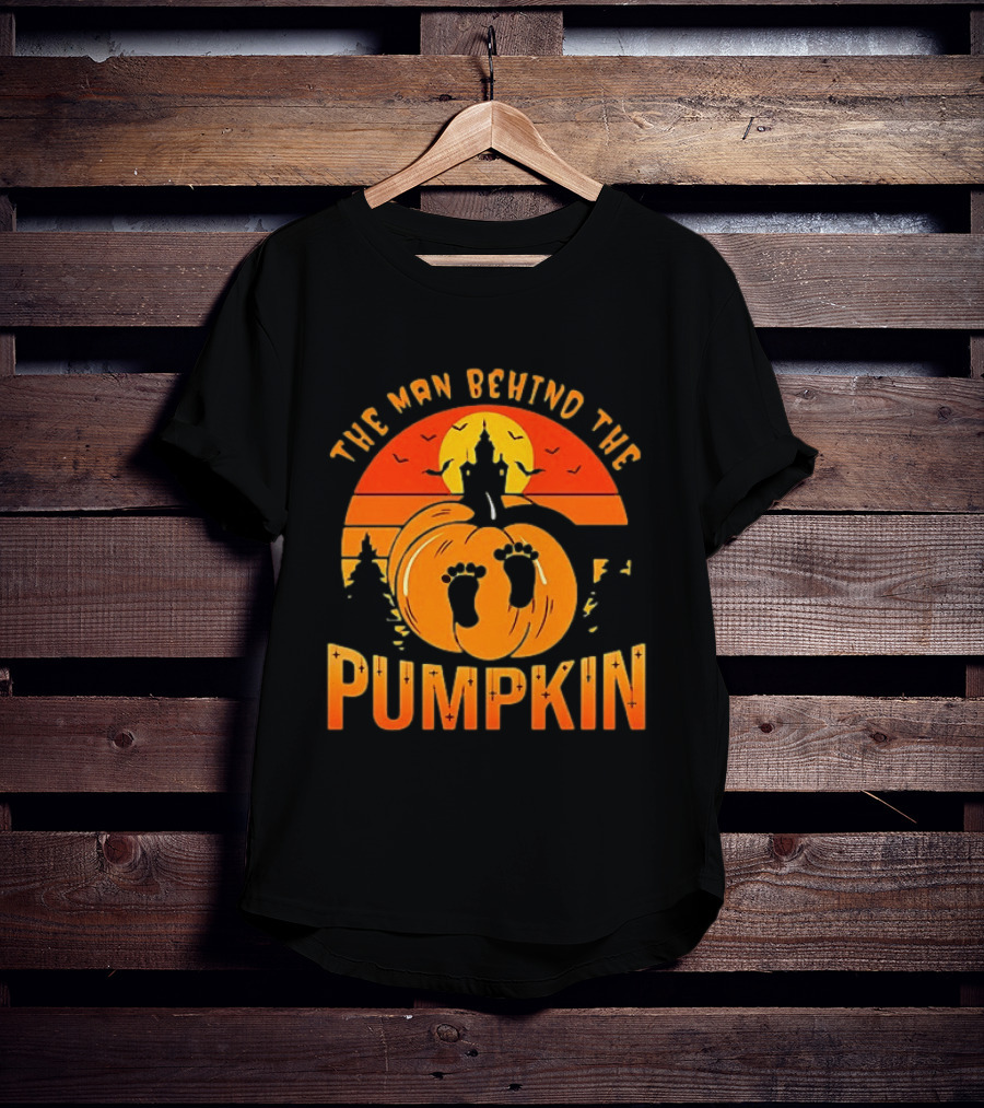 The Man Behind The Pumpkin Halloween 2026 T-Shirt