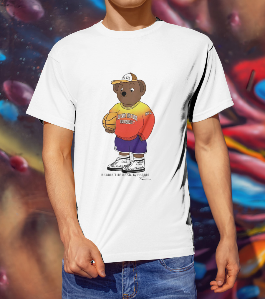 Berris The Bear Basketball Do Not Disturb University Giannis Antetokounmpo T-Shirt