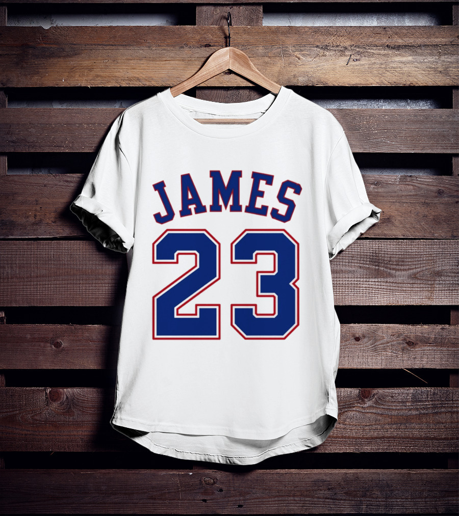 James 23 Philadelphia 76er The King T-Shirt