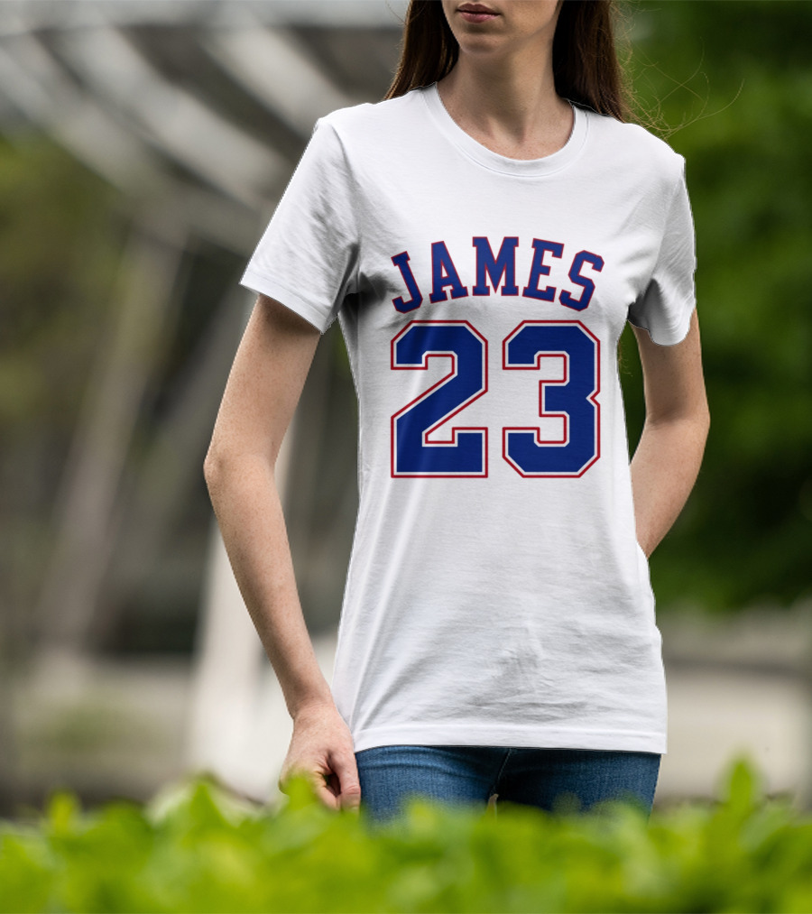 James 23 Philadelphia 76er The King T-Shirt